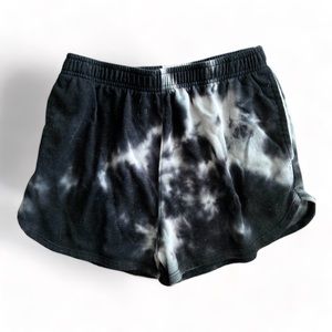 Tie Dye Cotton Shorts